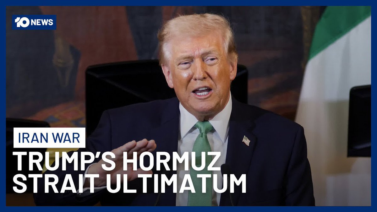 Trump — Iran War Hormuz Strait Ultimatum