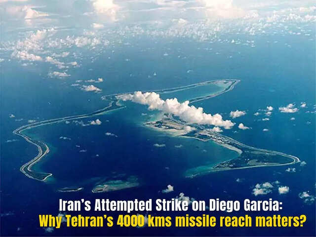 Diego Garcia military base aerial view