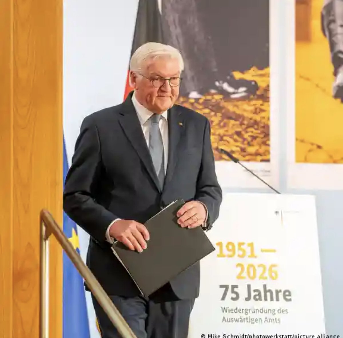 German President Steinmeier at 75th anniversary of German Foreign Ministry