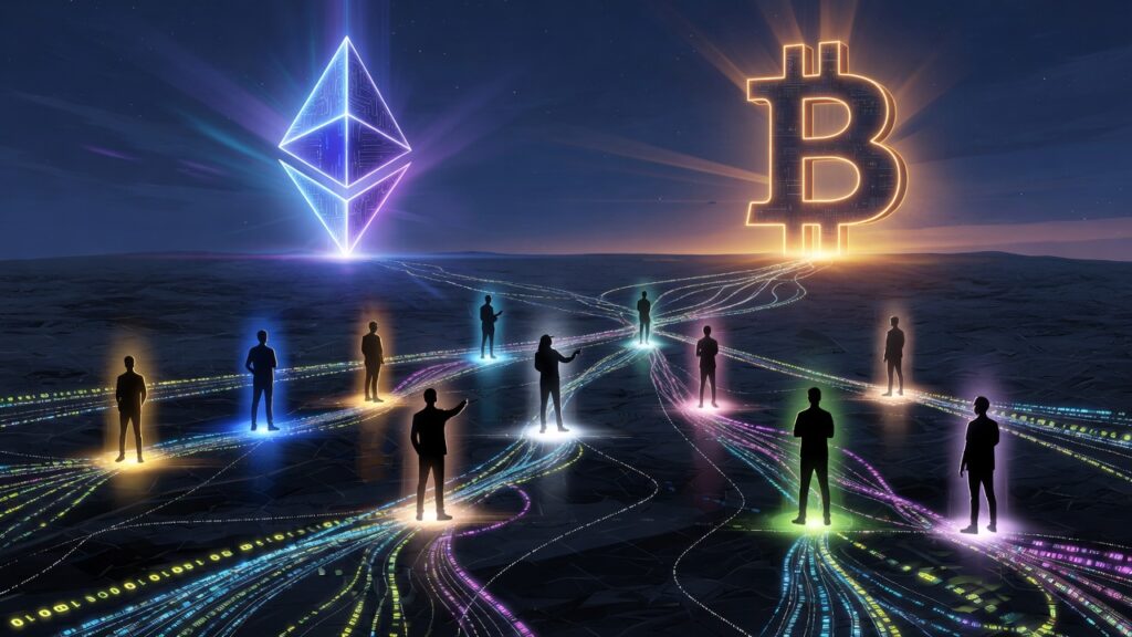 Bitcoin and Ethereum as digital monuments — the rise of cryptocurrency from the 2008 banking crisis