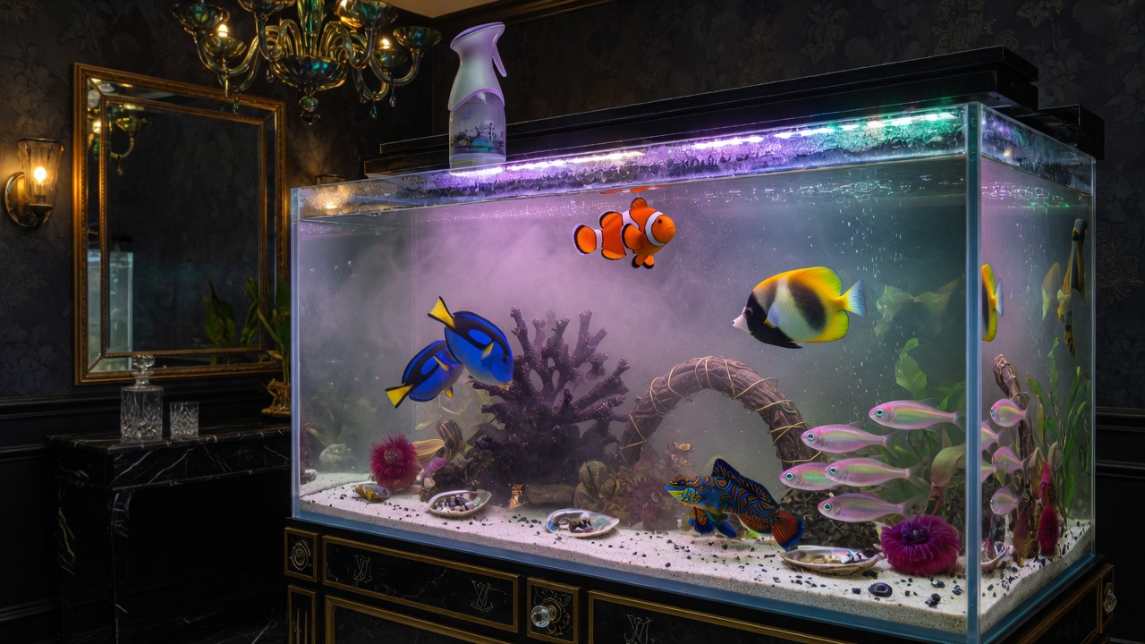 Aquarium fish at risk from household air fresheners