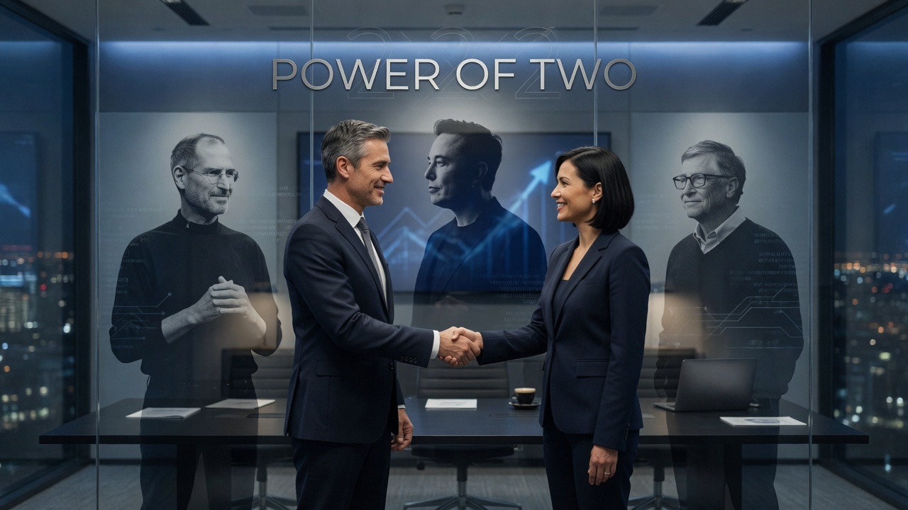 The Power of Two - Steve Jobs, Elon Musk, Bill Gates and legendary creative partnerships