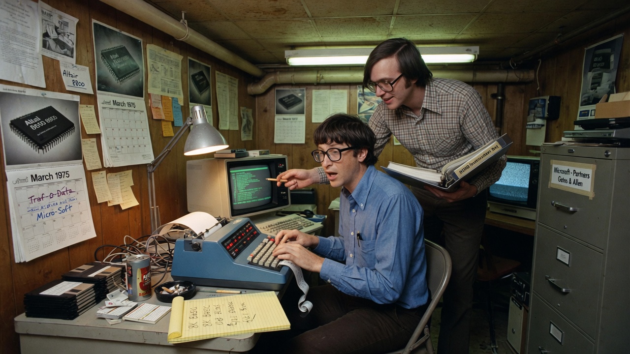 Bill Gates and Paul Allen — the high-school friendship that became Microsoft
