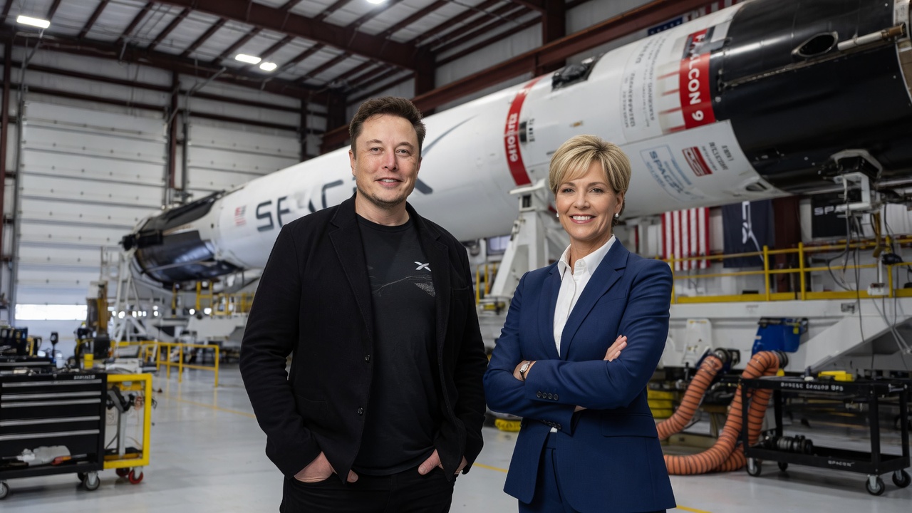 Elon Musk and Gwynne Shotwell — vision and execution at SpaceX