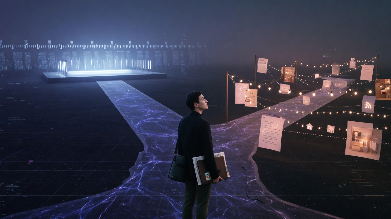 Creator at crossroads between platform and open web